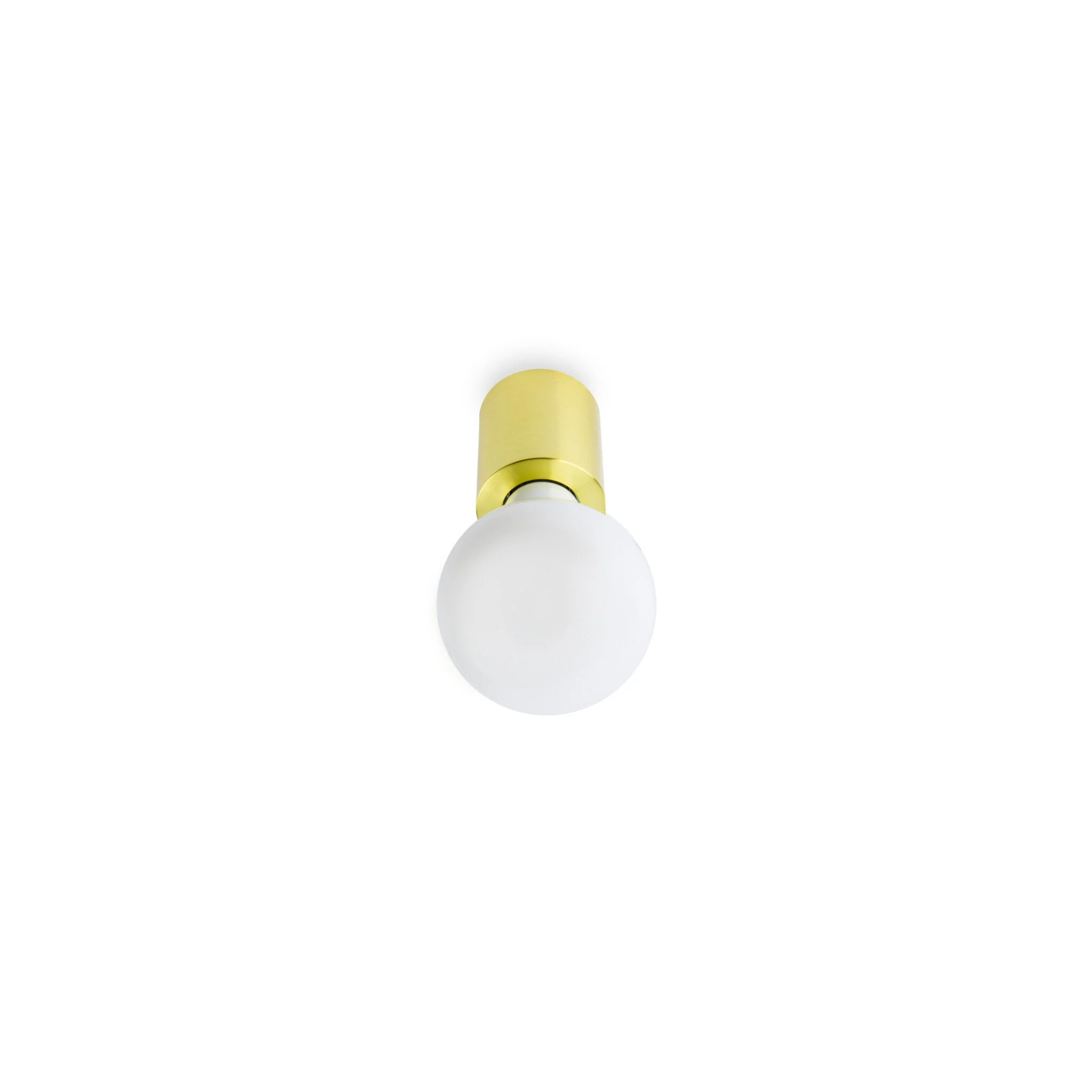 Lámpara de pared aplique Faro Ten E27 LED oro satinado 62153