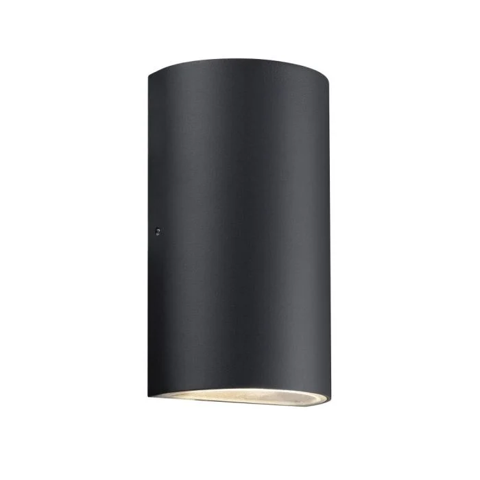 Nordlux Rold Luz De Pared Metal Negro Up & Down 10.5W 350lm - 830 Luz Cálida