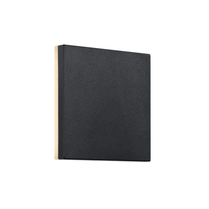 Nordlux Artego Luz De Pared Aluminium Negro 8W 484lm - 830 Luz Cálida