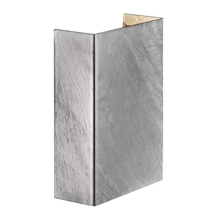 Nordlux Fold 10 Luz De Pared Acero Plata Up & Down 7.5W 225lm - 830 Luz Cálida