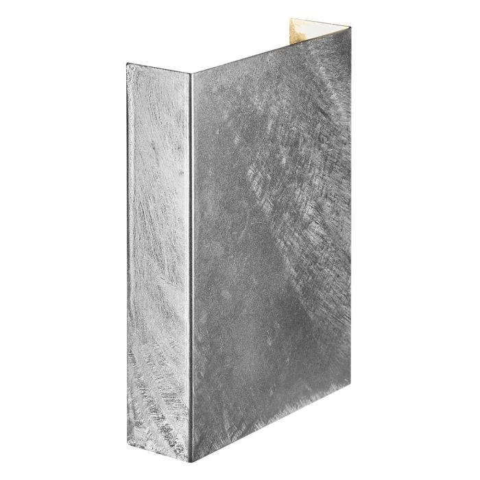 Nordlux Fold 10 Luz De Pared Acero Plata Up & Down 10.4W 225lm - 830 Luz Cálida