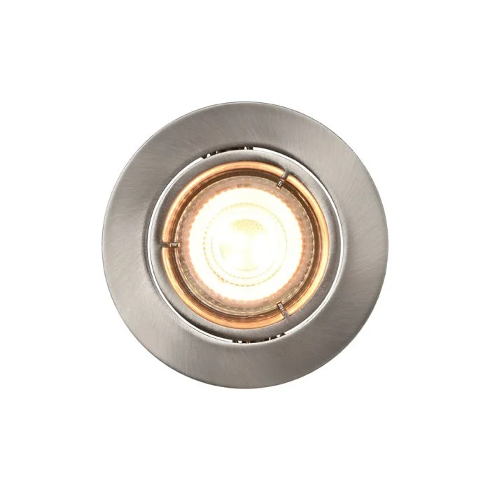 Nordlux Carina Smart Foco LED Nickel 4.7W 345lm 36D – 822 – 865 Ajustable Blanco | 50mm - IP20