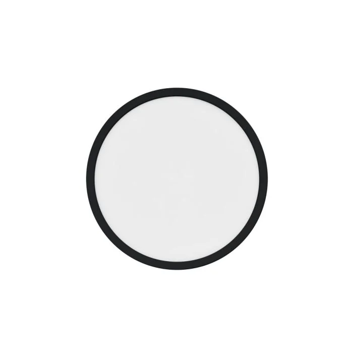 Nordlux LED Luz de techo Oja 29 Negro 14.5W 1600lm - 827 Luz Muy Cálida | 3 Pasos Regulable