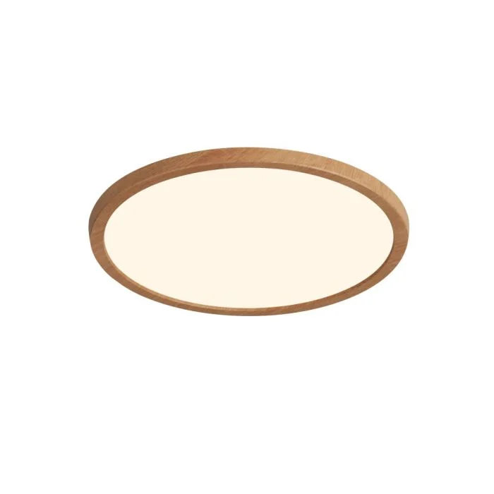 Nordlux LED Luz de techo Oja 29 Madera 17W 1600lm - 827 Luz Muy Cálida | Regulable