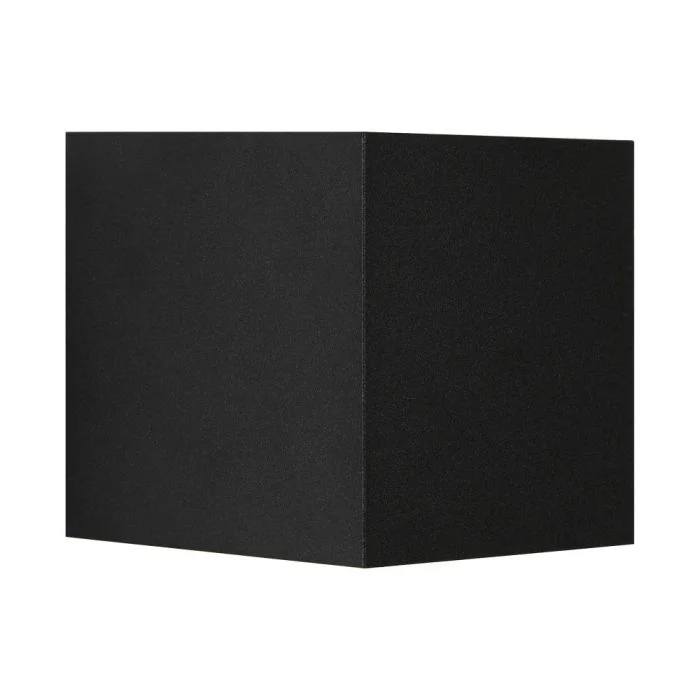 Nordlux Milda Kubi Luz De Pared Aluminium Negro 4.9W 290lm - 830 Luz Cálida