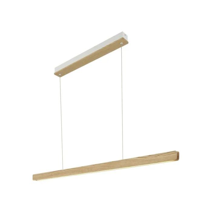 Nordlux Ilgas Colgante De Luz Madera Marrón 42W 1800lm - 830 Luz Cálida | Regulable