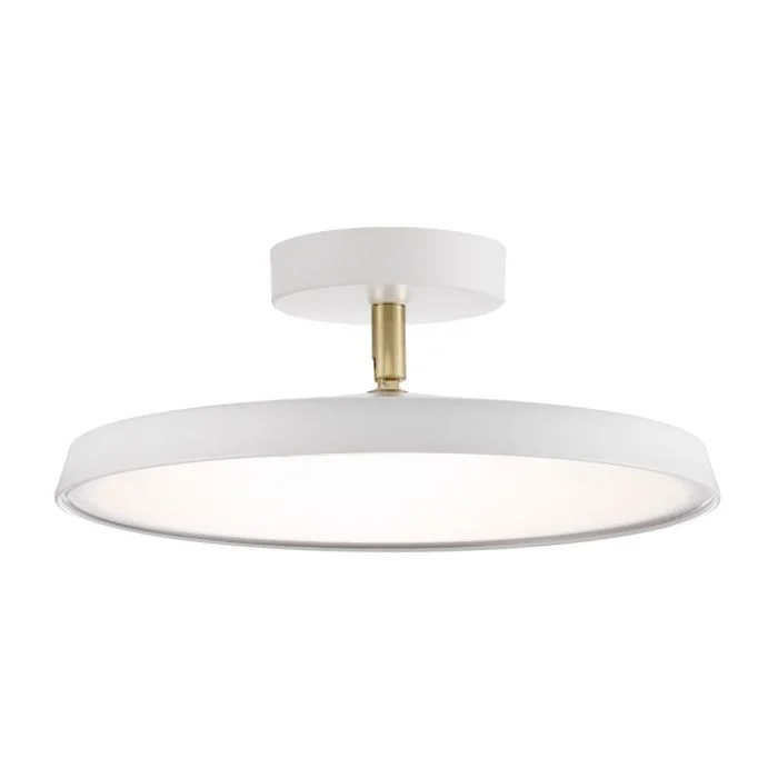 DFTP by Nordlux LED Colgante De Luz Kaito Metal Blanco 15W 1500lm - 830 Luz Cálida | Regulable