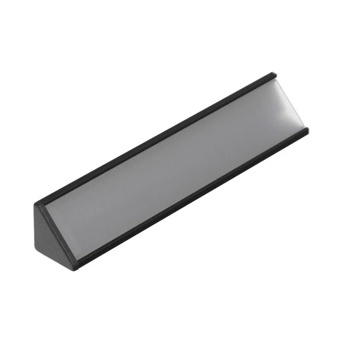 Topmet LED Perfil CABI12 E slide - 1m - Complete set - Negro