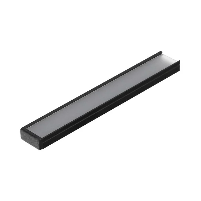 Topmet LED Perfil Set Standard BEGTON12 J Ópalo S Negro 1000 Negro anod.