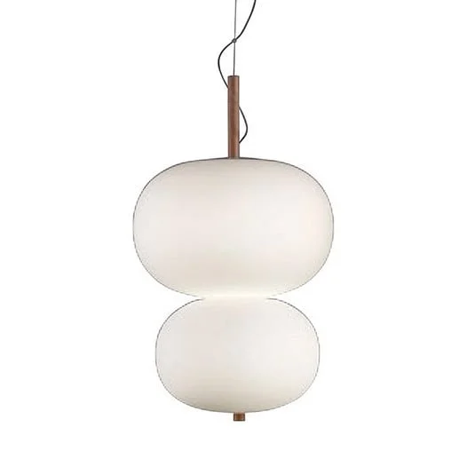 LEDS-C4 iLargi lámpara colgante, 67 cm, ceniza