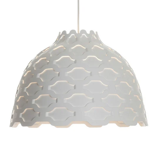 LC Shutters Lámpara Colgante White - Louis Poulsen