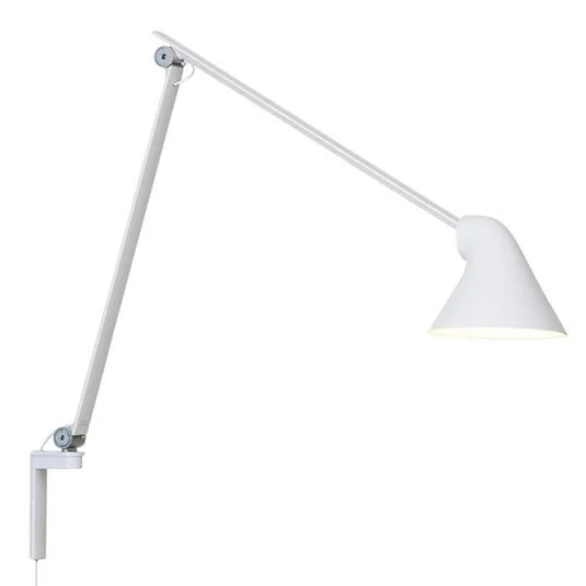 NJP Aplique de Pared Brazo Largo Blanco - Louis Poulsen