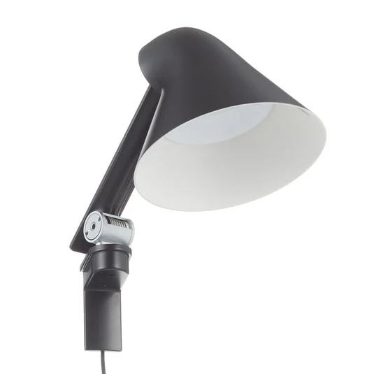 NJP Aplique de Pared Brazo Corto Negro - Louis Poulsen