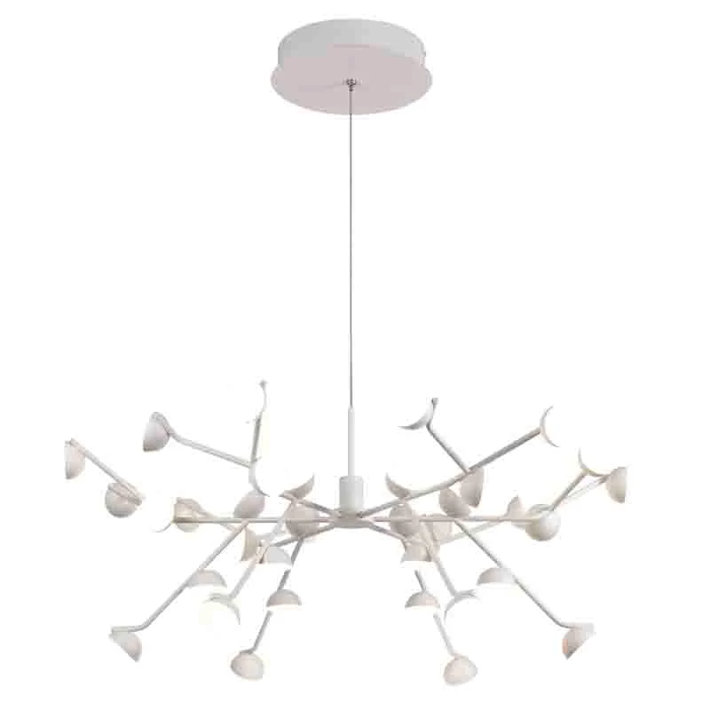 Mantra ADN Lámpara de techo colgante LED blanco Ø65cm 6261