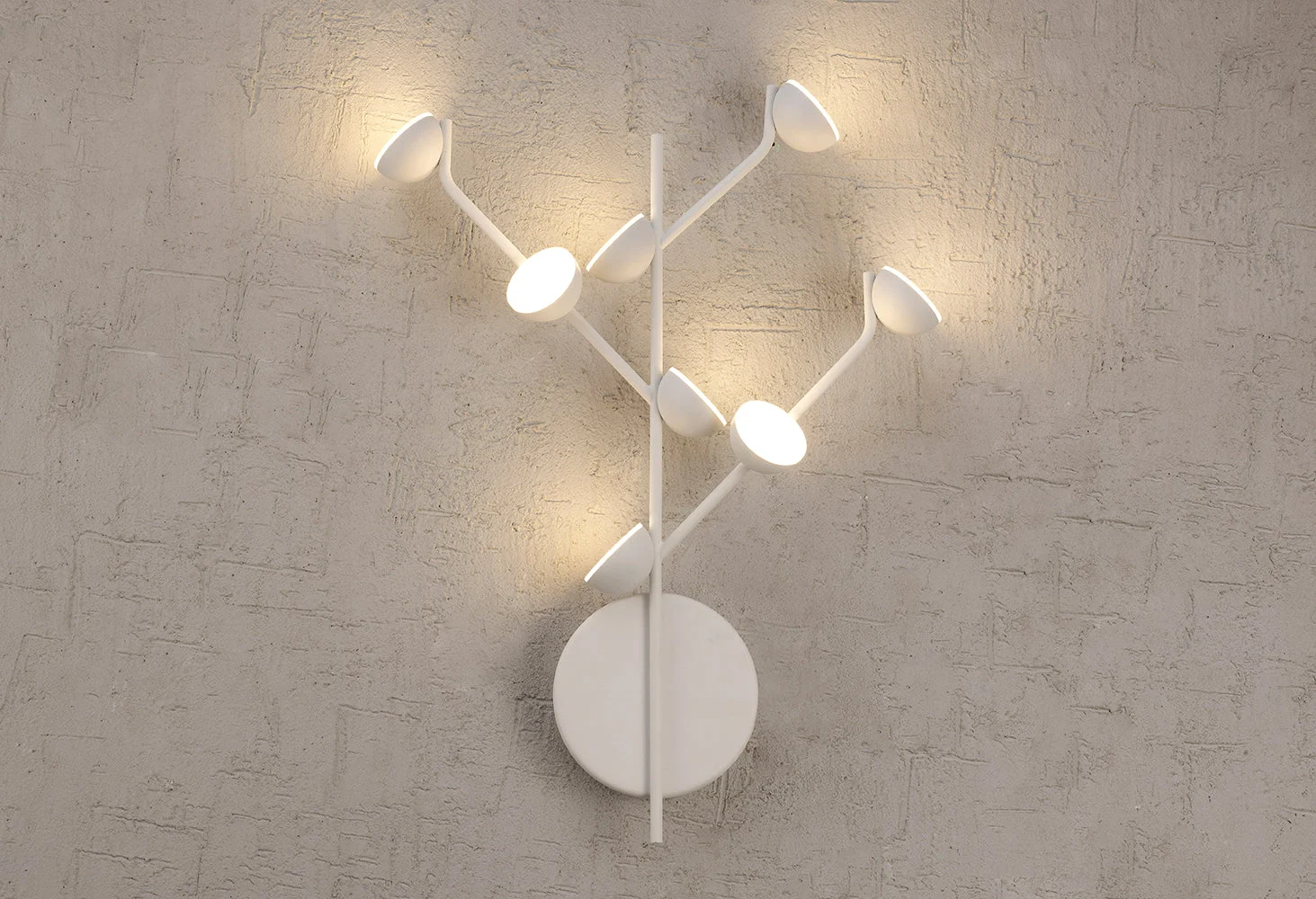 Mantra ADN Lámpara de pared aplique LED blanco 6264
