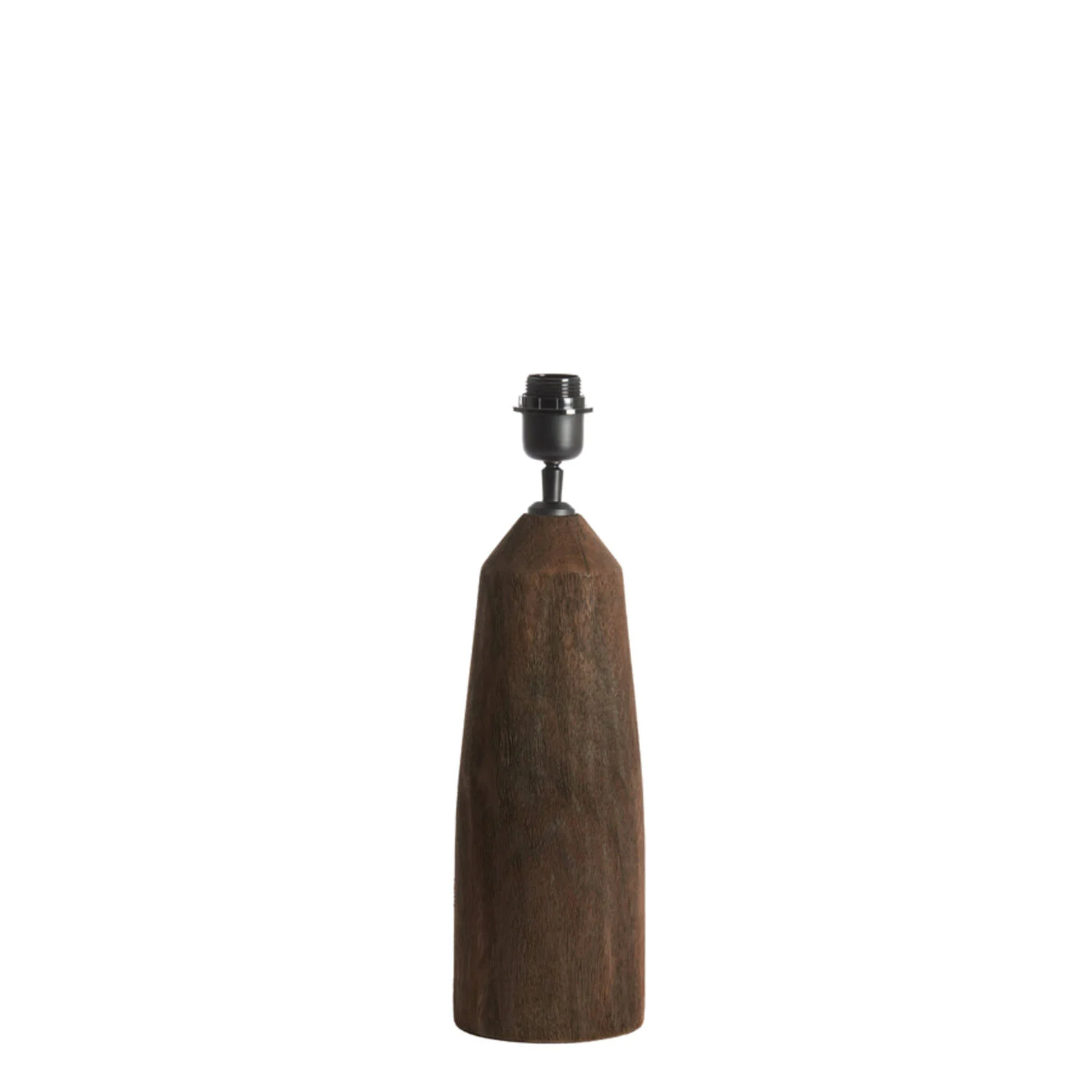 Base de lámpara de madera forma cónica Light & Living Trapani