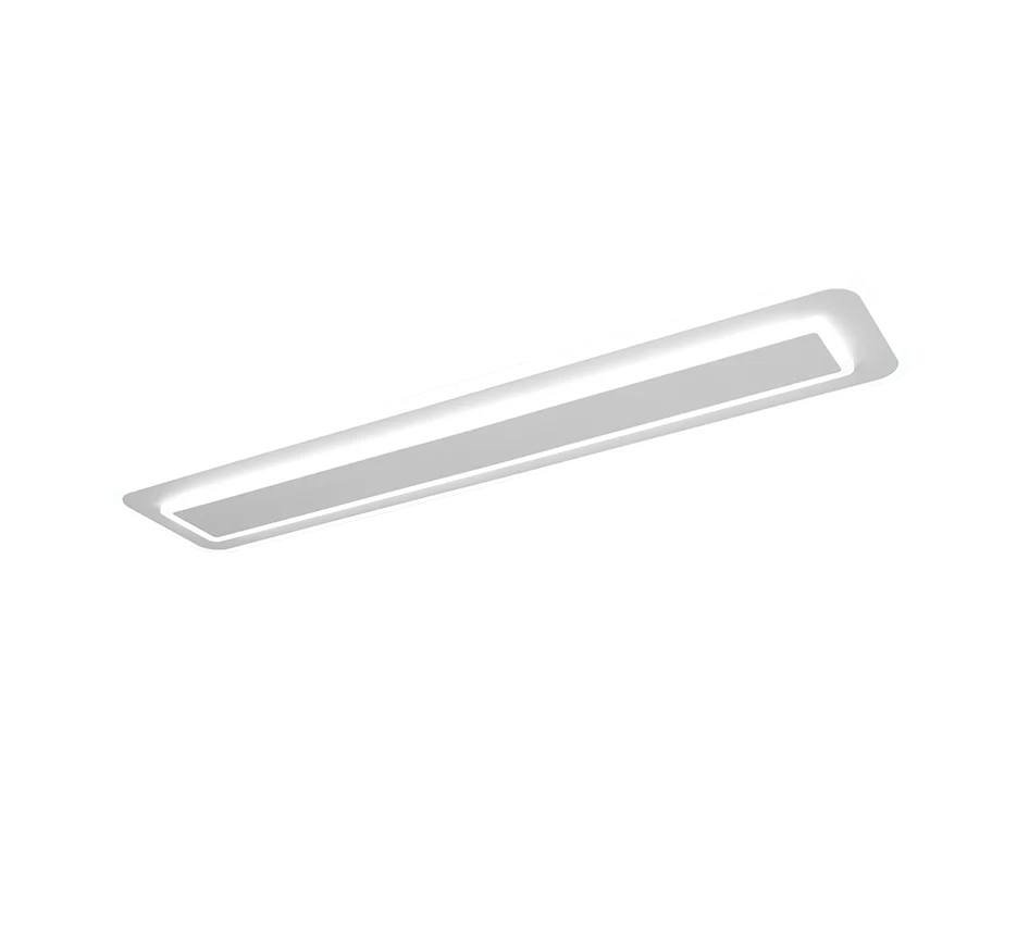 Plafón de techo Trio Riva grande LED blanco mate CCT 90cm 636719131