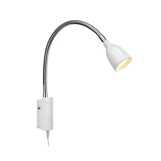 Tulip LED Aplique de Pared White - Markslöjd