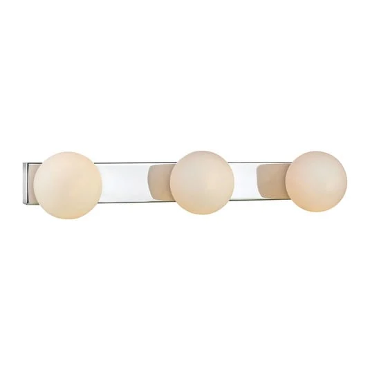 Mini 3 Aplique de Pared IP44 Cromo/Blanco - Markslöjd