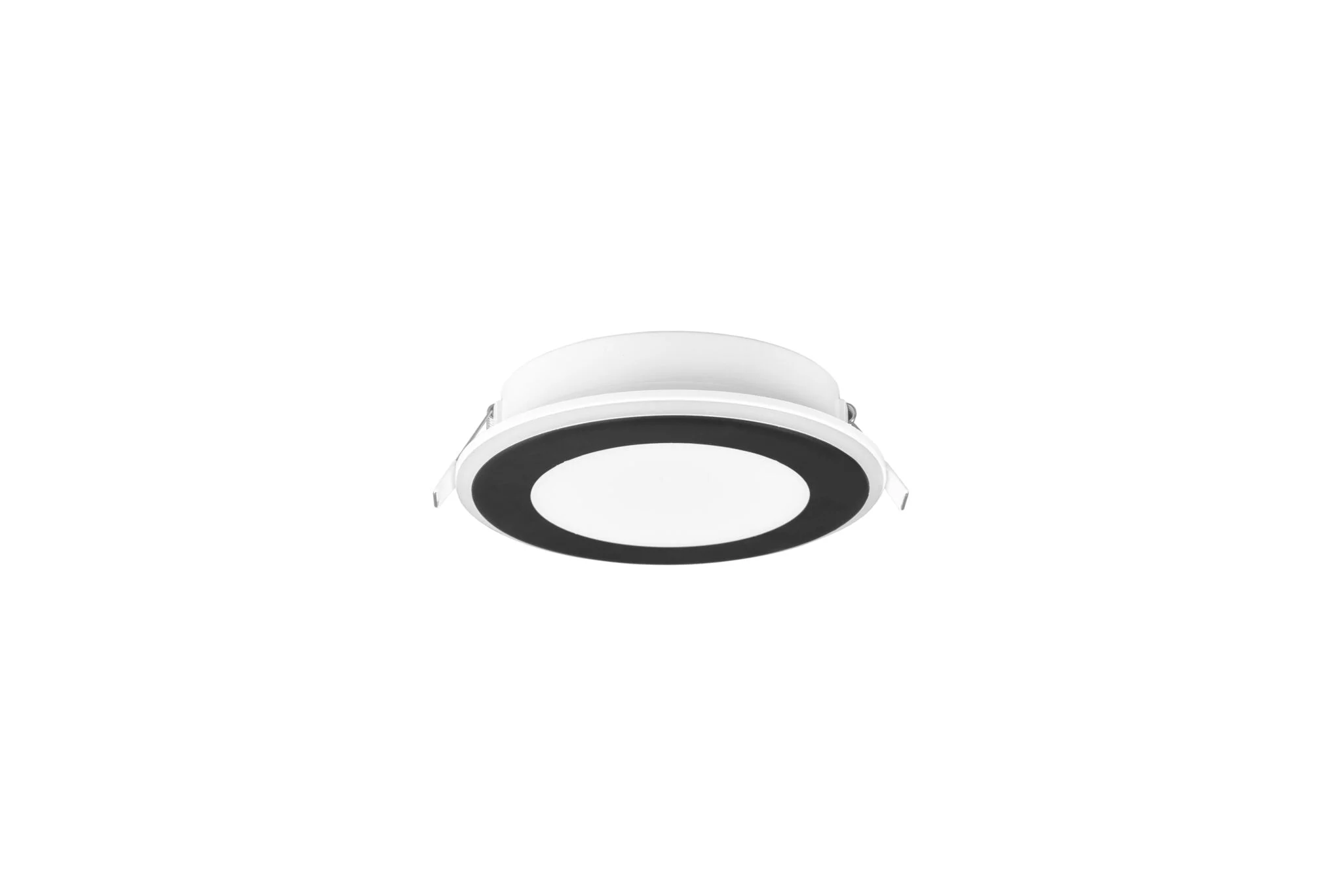 Downlight empotrable Trio Aura LED negro mate 3000K Ø14,8cm 6