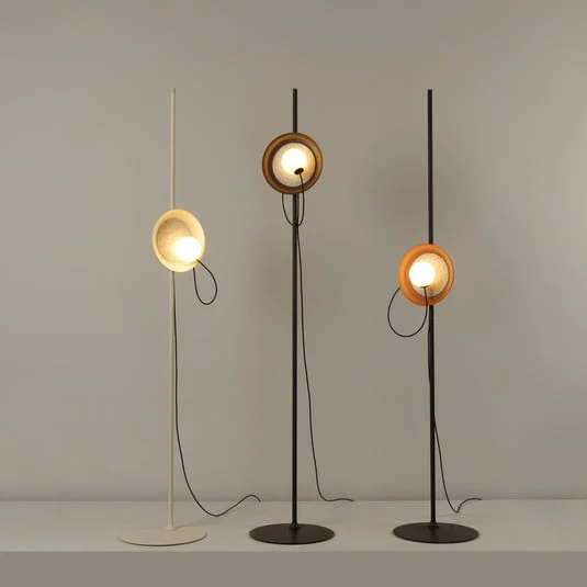 Milan Lámpara de pie Wire Ø 24 cm cobre metálico/antracita