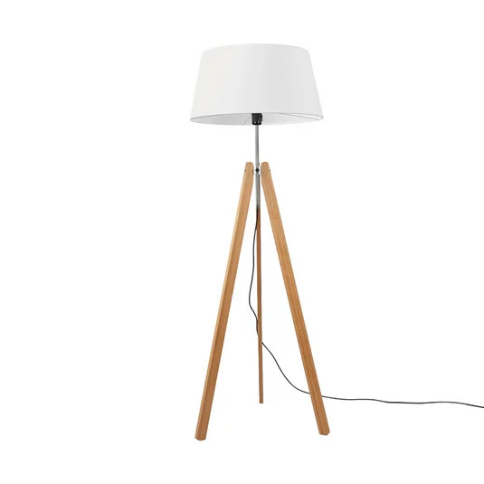 Thea Lámpara de Pie White/Oak - Lucande