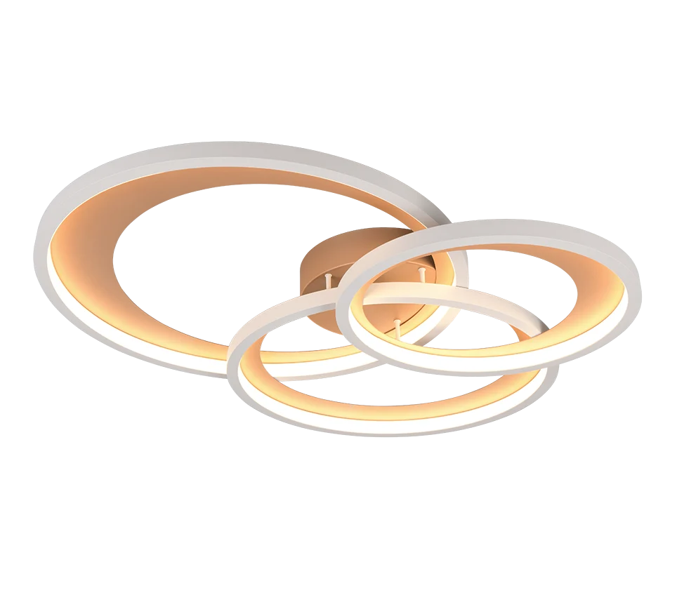 Plafón de techo Granada Trio coffee LED 36W 3000K 673810365