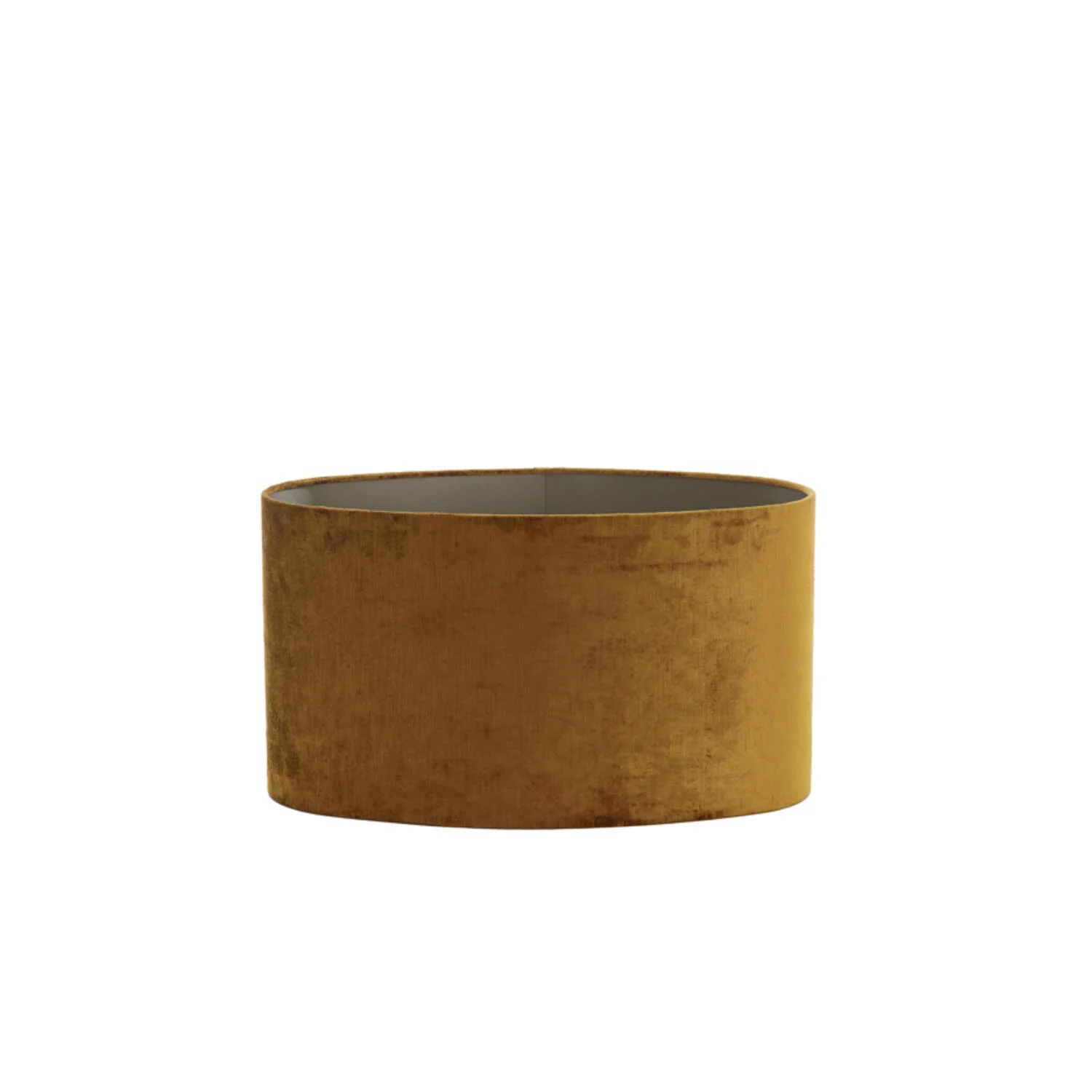 Pantalla de lámpara de terciopelo color dorado para decoración Light & Living Gemstone