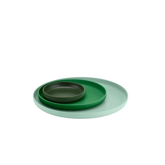 Trays Bandeja set of 3 Green - Vitra