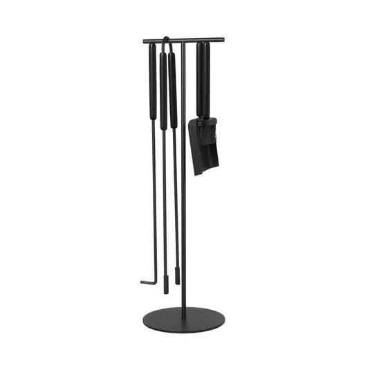 Ashi Juego de herramientas para chimeneas 5 pcs. Black - Blomus