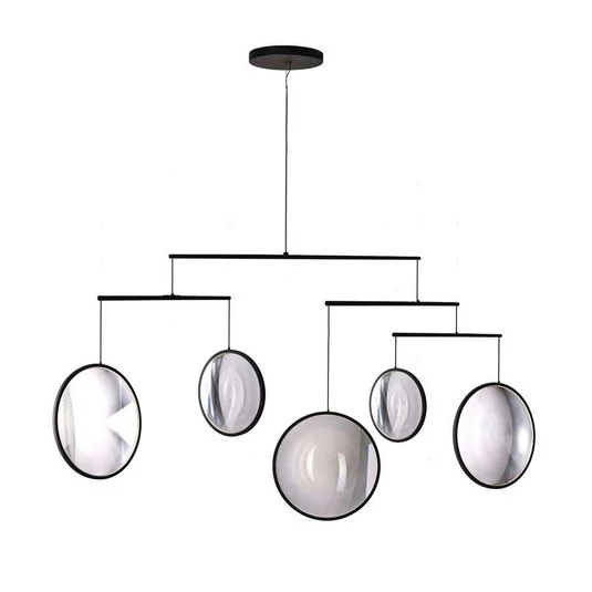 Focus 5 Lámpara Colgante Black - DCW