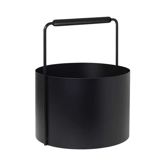 Ashi Cesta de Leña M Negro - Blomus