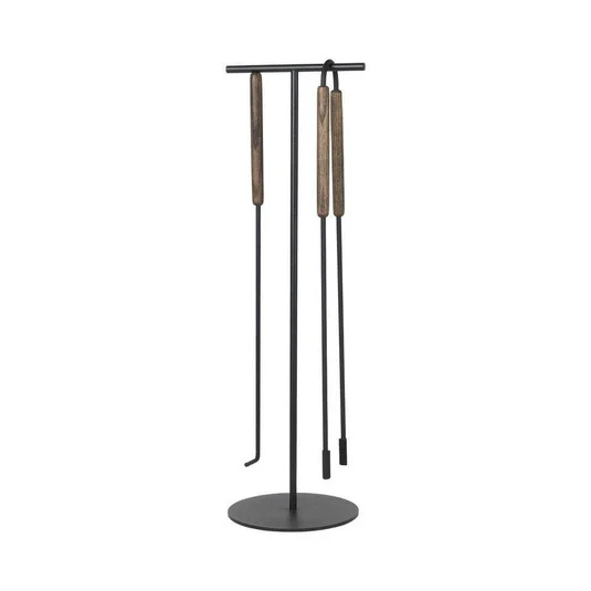 Ashi Juego de herramientas para chimeneas 3 pcs. Brown - Blomus