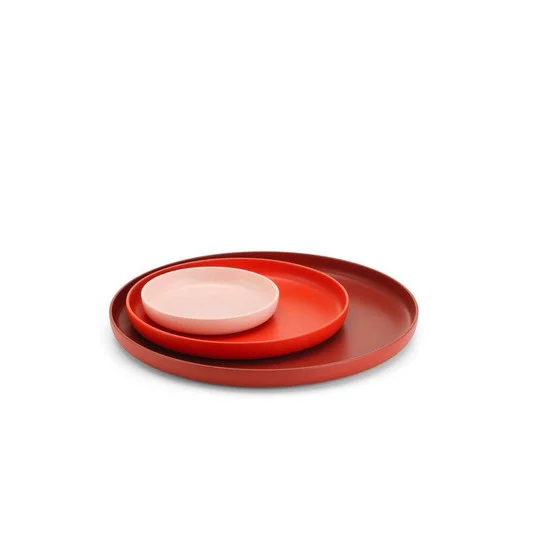Trays Bandeja set of 3 Red - Vitra