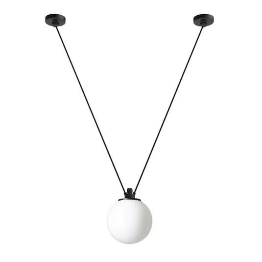 323 Lámpara de Techo Ø175 Vidrio - Lampe Gras