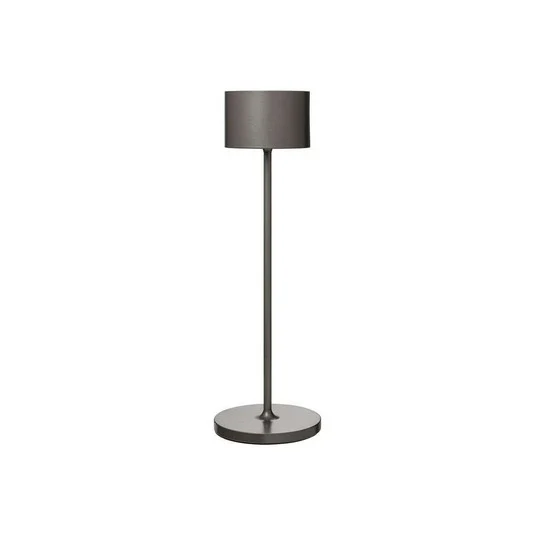 Farol Portable Lámpara de Sobremesa Burned Metal/Metallic - Blomus