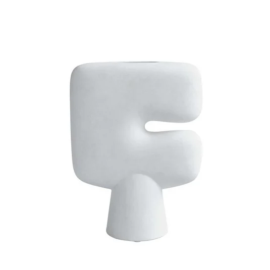 Tribal Jarrón Big Bone Blanco - 101 Copenhagen