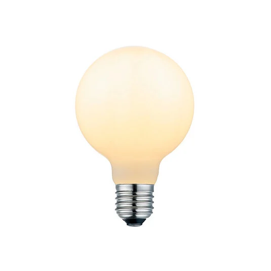 Bombilla LED 6,5 W Mini Globe Ø8 cm Ópalo atenuable E27 - Colors