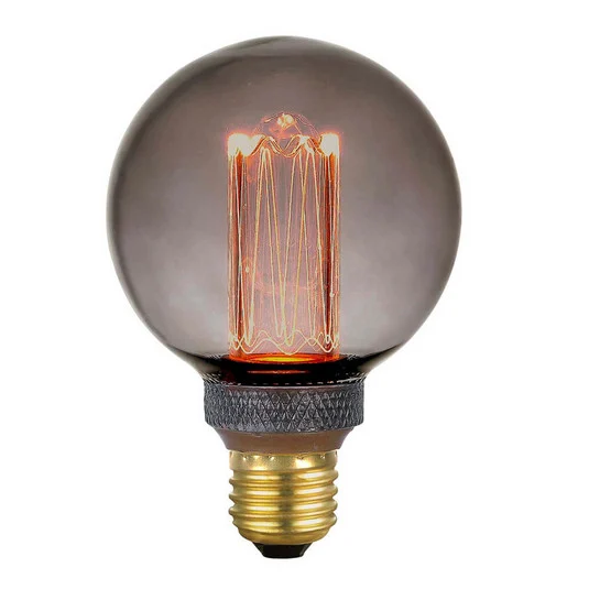 Bombilla LED 5W (40-200lm) Smoke Mini Globe E27 - Colores
