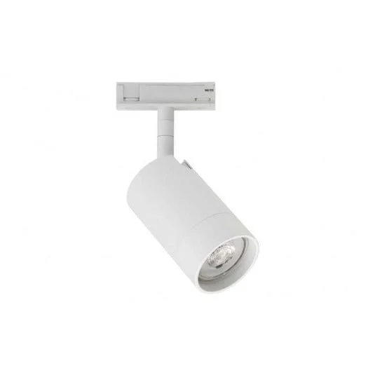 Foco de riel Designline Tube, blanco, GU10 - Antidark