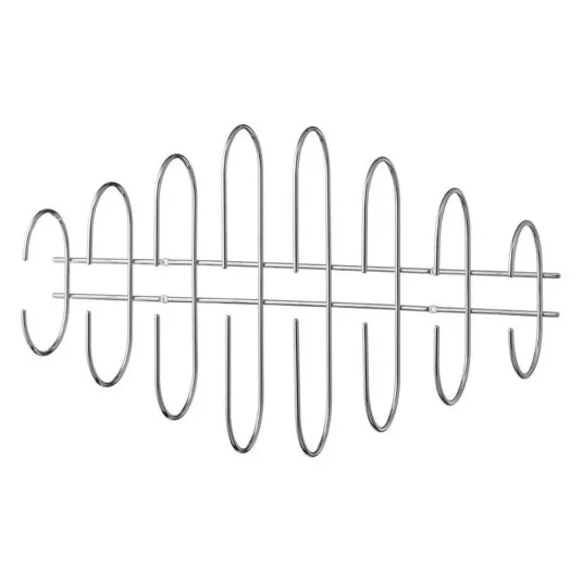 Moveo Perchero de Pared L85 Plata - AYTM