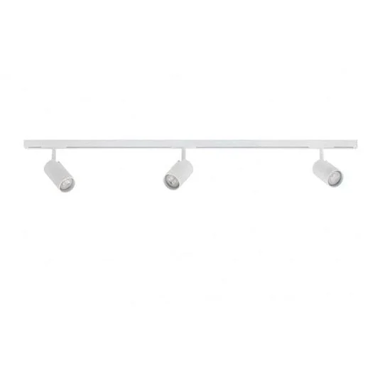 Kit de rieles Designline Tube, 1,9 m, 3 luces, blanco - Antidark