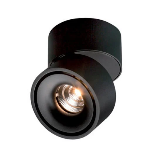 Easy Mini W75 LED Spot montado en superficie 2700K Black - Antidark