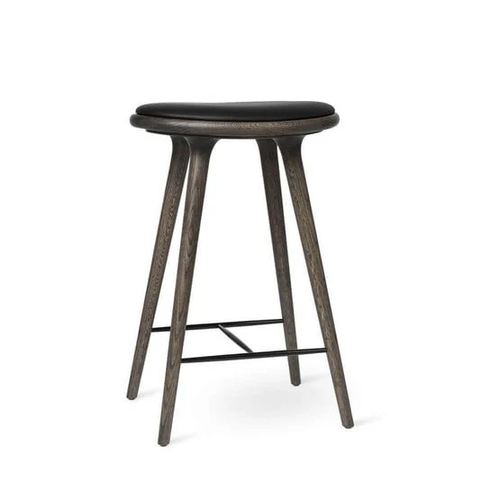 High Taburete de bar H69 Sirka Grey Stained Oak - Mater