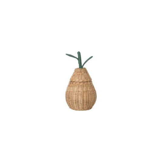 Cesta trenzada pequeña natural - ferm LIVING