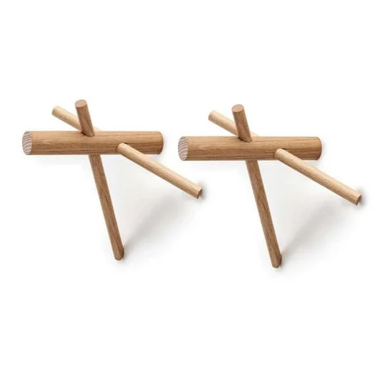 Sticks Colgador de Pared 2 pcs. Nature - Normann Copenhagen