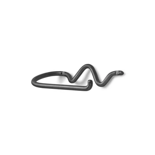 Curvature Portarrollos de papel higiénico Black Brass - Ferm Living
