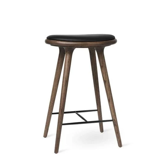 High Taburete de bar H69 Oscuro Stained Oak - Mater