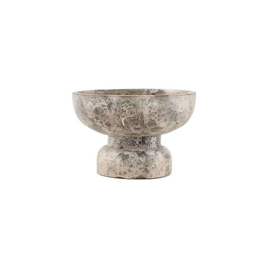 Ancient Tealight Portavelas Grey/Brown - House Doctor