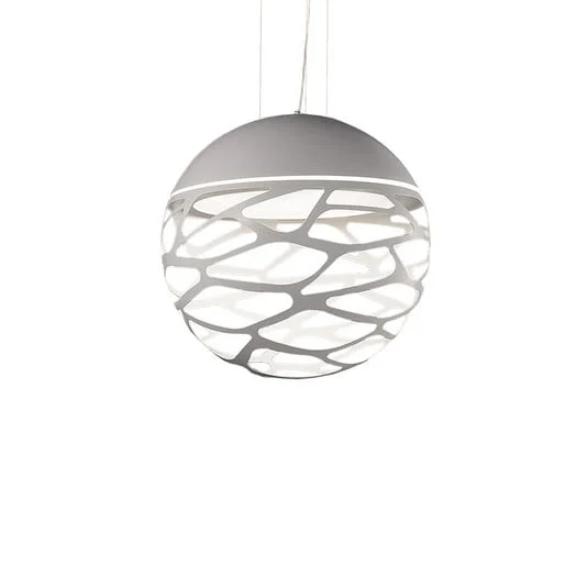 Kelly SO2 Esfera Chica Colgante Blanco - Lodes